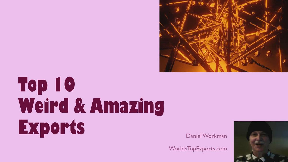 Top 10 Weird & Amazing Exports